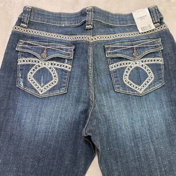 Lee Secretly Slender Barely Bootcut Jeans Size 14 - Picture 6 of 12